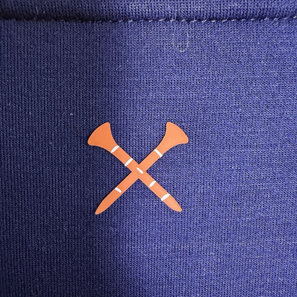 Talen Golf Navy Bomber Jacket Full Zip Men's M Athleisure Athletic Activewear - Picture 6 of 8